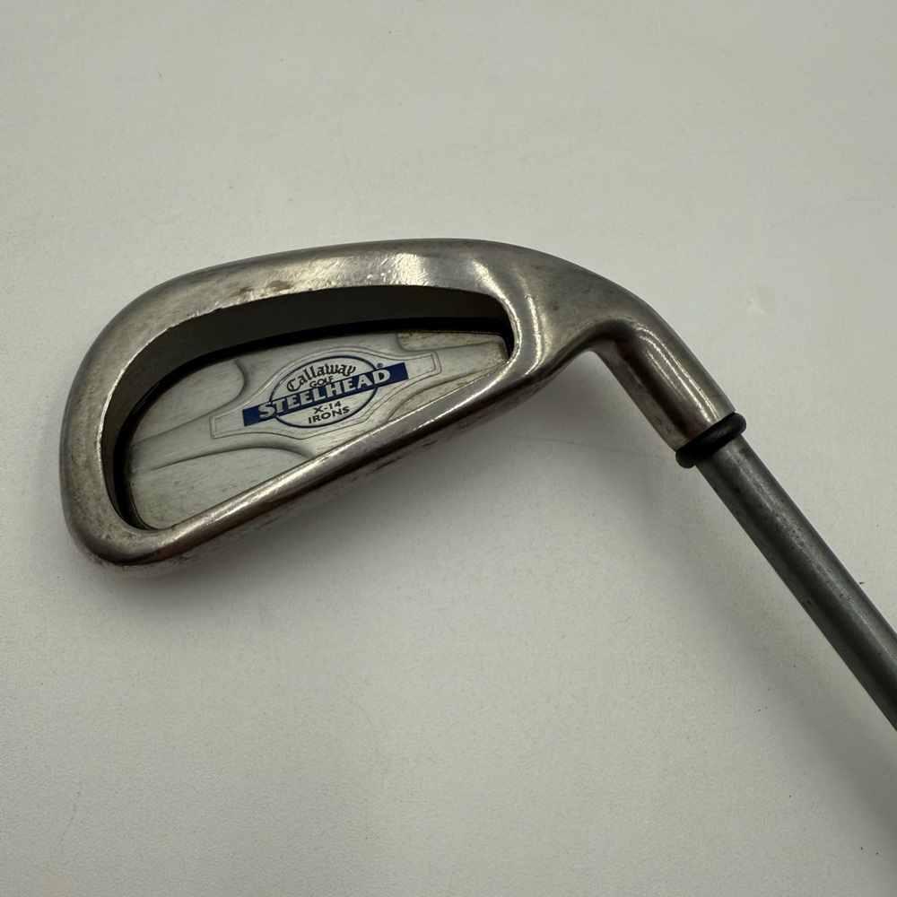 Callaway X-14 Steelhead 4 Iron - RH - Callaway Firm Flex Steel Shaft